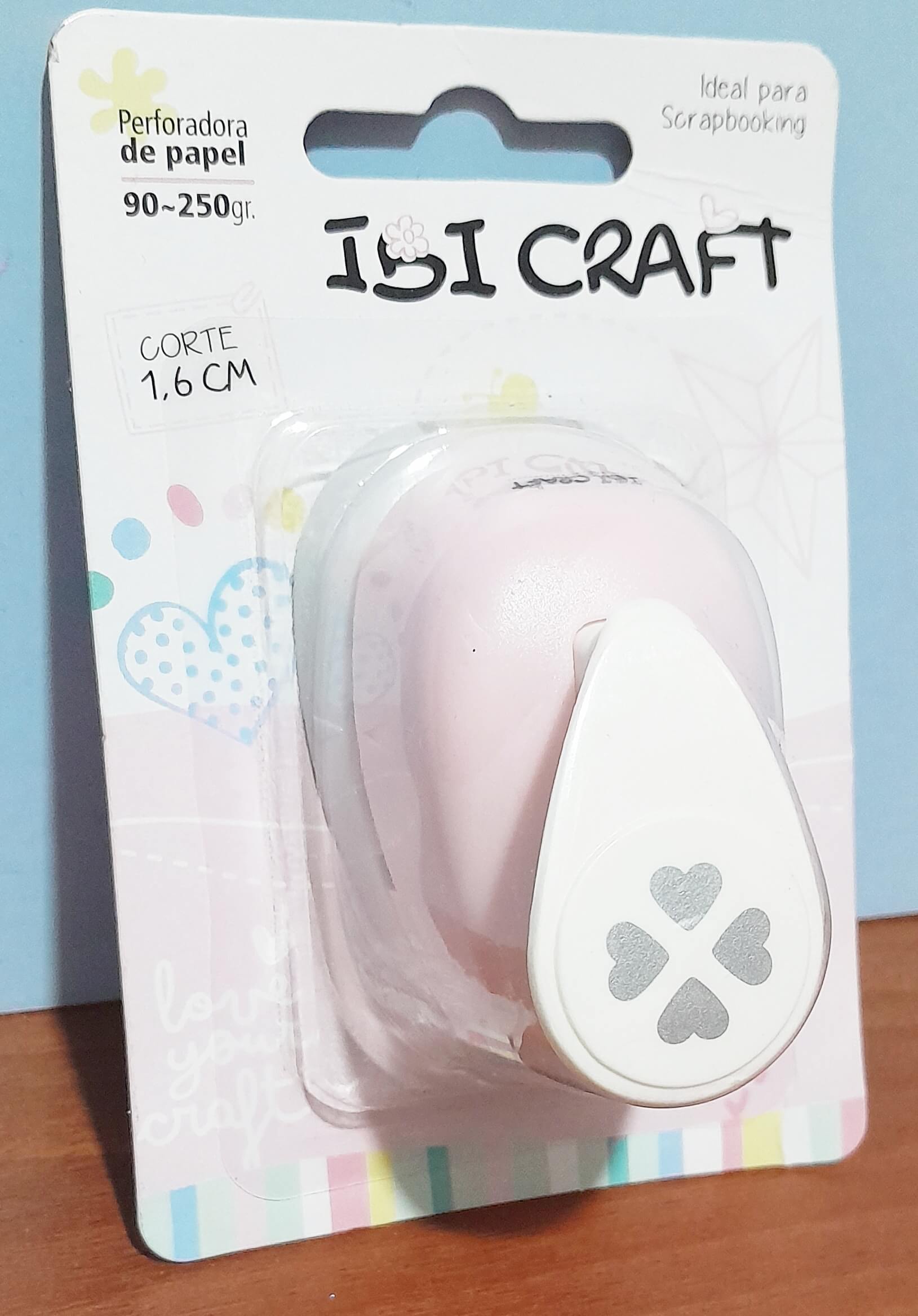 PERFORADORA CORAZONES 1.6CM IBI 655026