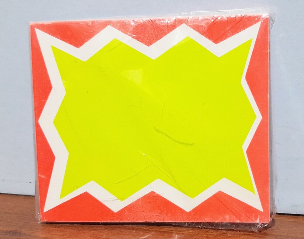 CARTEL PRECIO Nº2 X20 6X8