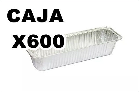 ENVASE ALUMINIO R8 BUDIN ½ KG C x800