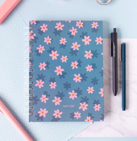 CUADERNO A5 P.CERO T/D X80HJS LISO UN DI
