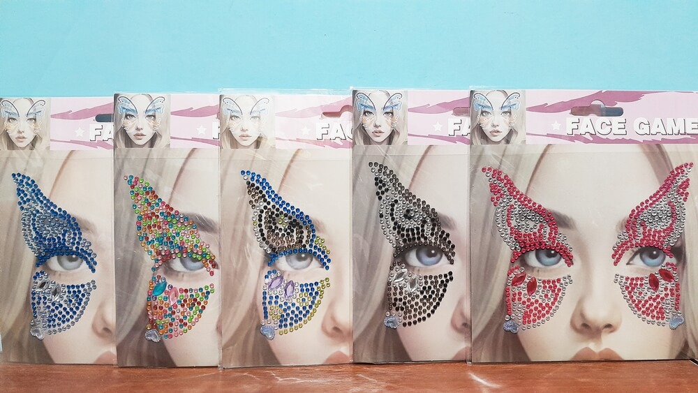 STRASS AUTOADHESIVO FACE MARIPOSA