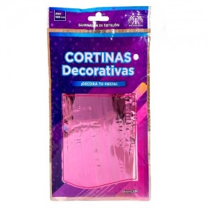 CORTINA METALIZADA IMPORT P.S 2X1 VIOLET
