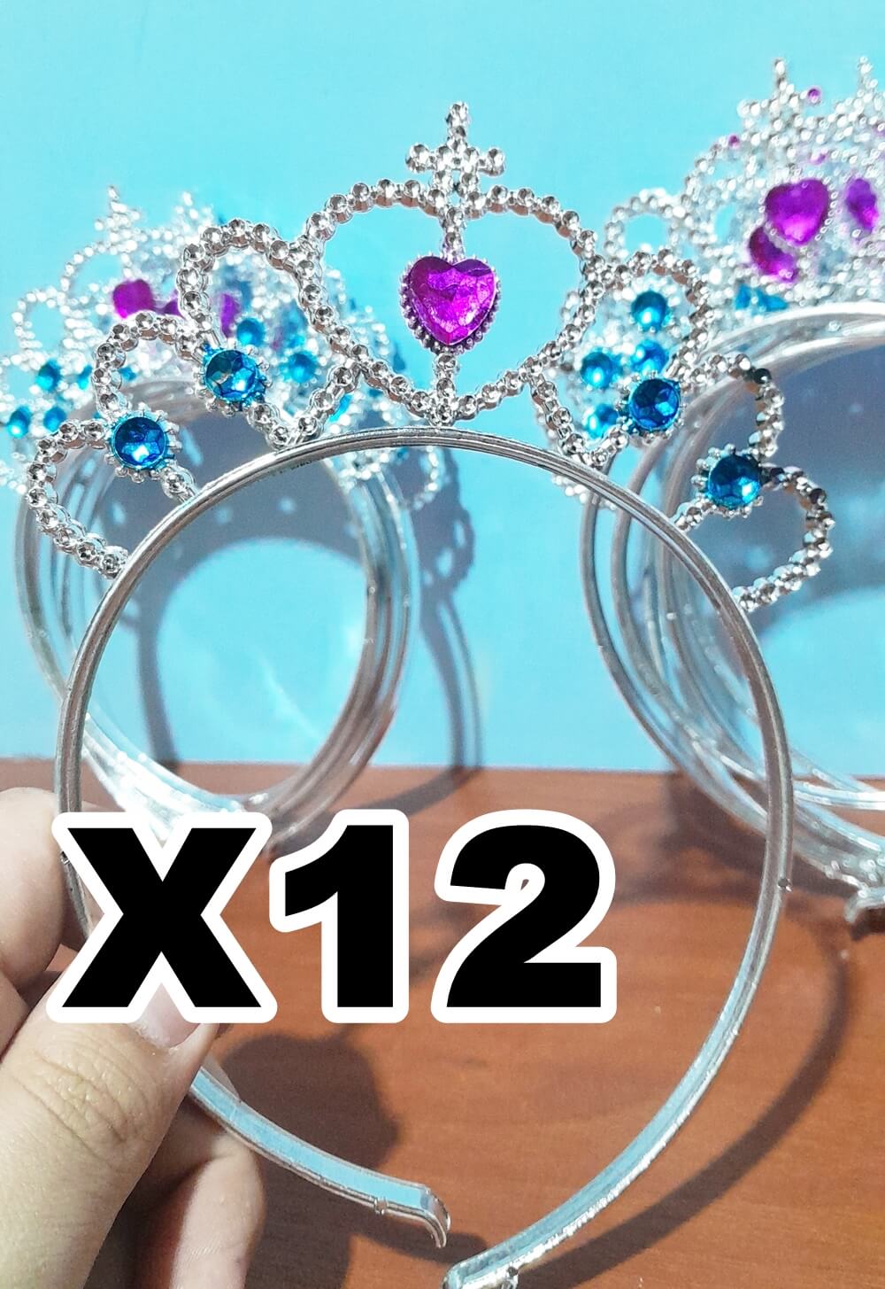 TIARA ECO PRINCESAS x12 MM23-03