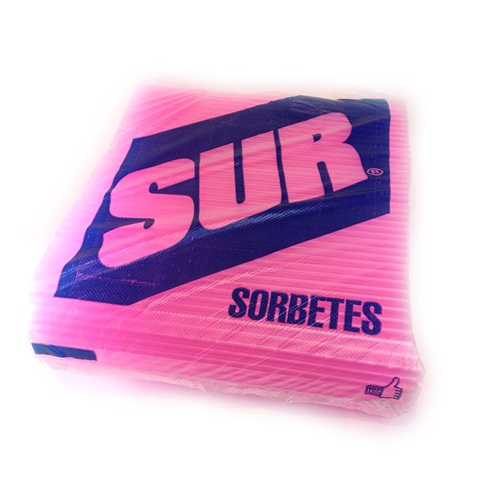 SORBETE FLUOR BOLSON x500 ROSA FUERTE