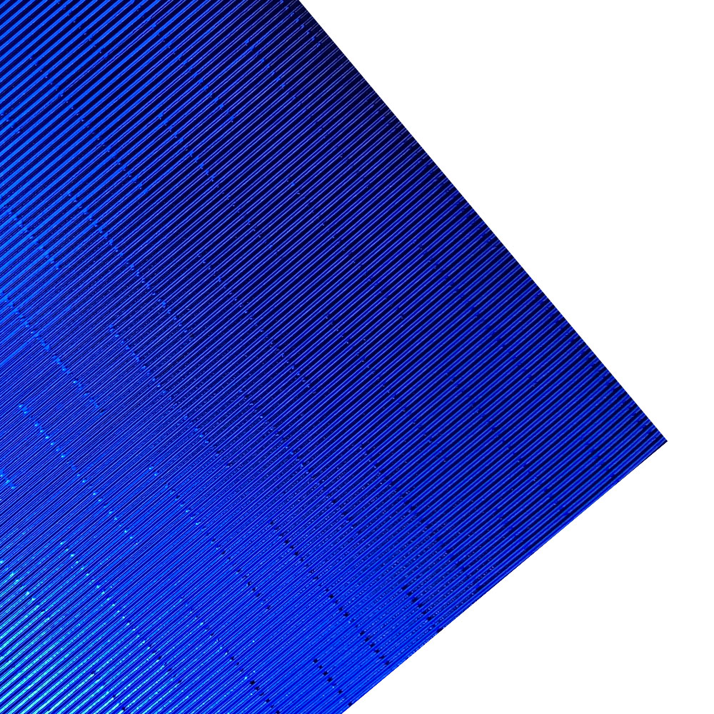 CARTON MICROCORRUGADO METAL 50X70 AZUL