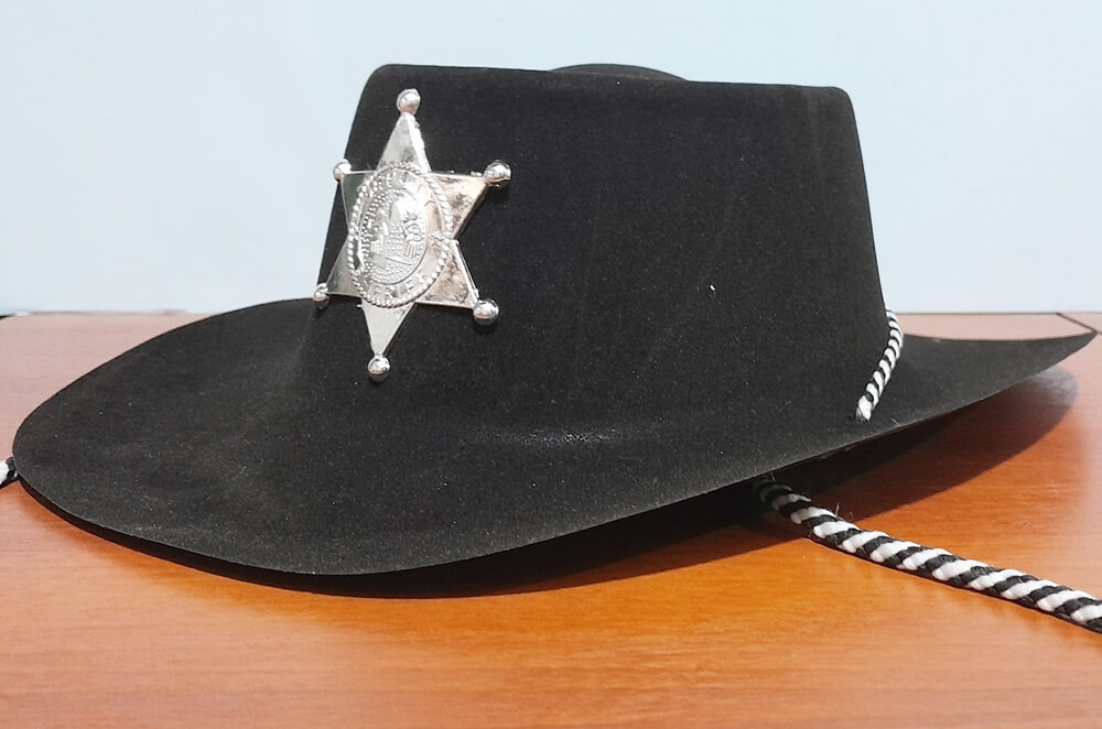 SOMBRERO COWBOY AFELPADO NEGRO ECO
