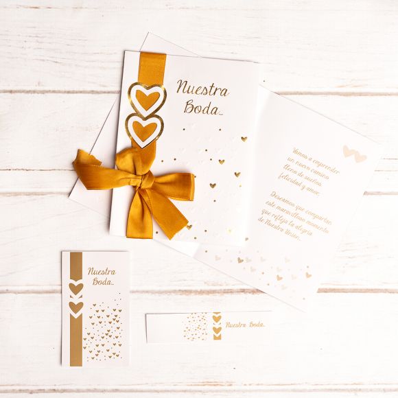 INVITACION BODA X10 MOÑO