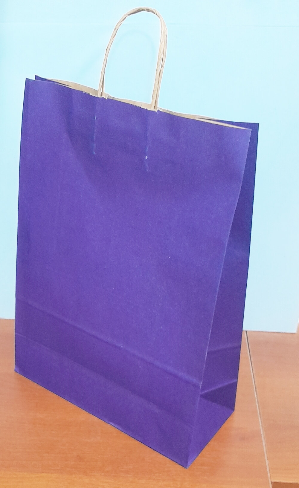 BOLSA C/CORDON 30x41 COLOR AZUL KP5