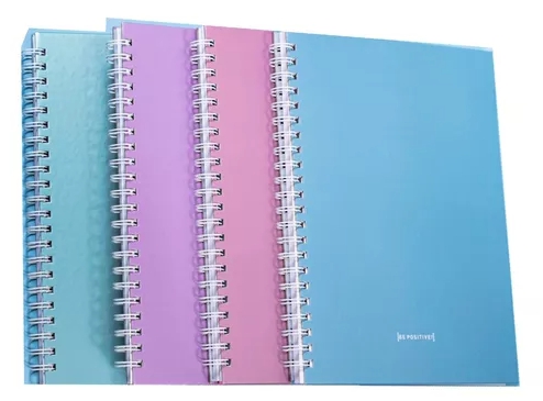 CUADERNO A4 BE POSITIVE X100HJS METAL