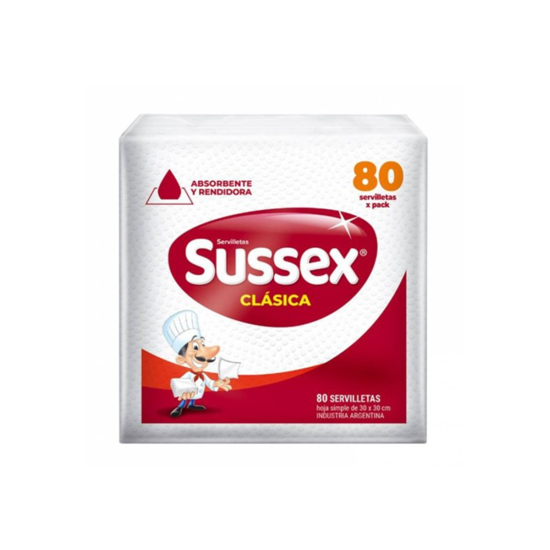 SERVILLETA 30x30 x80 SUSSEX