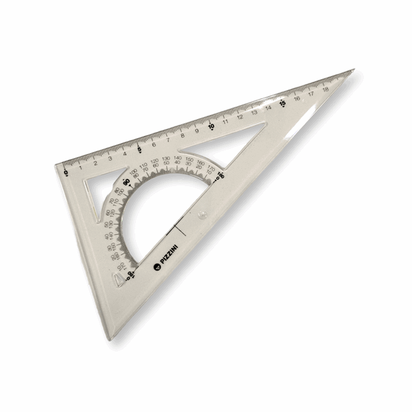 ESCUADRA 20CM 60ª PIZZINI