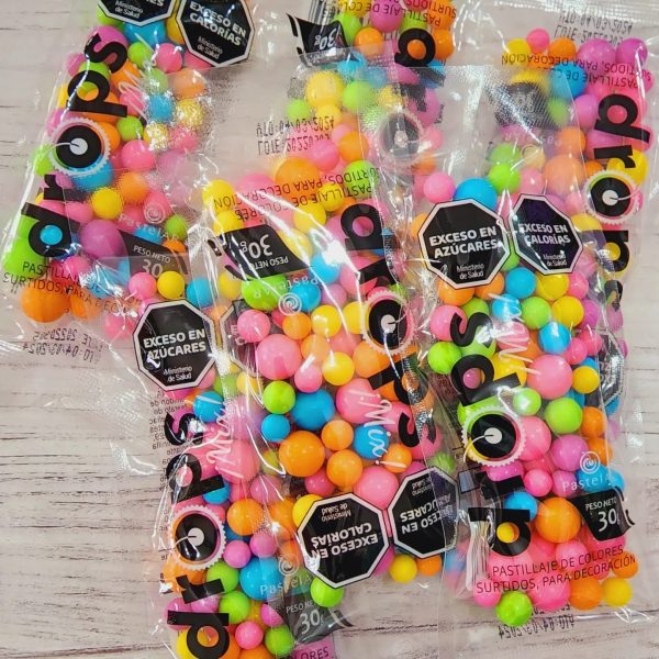 DROPS PASTELAR x30gr MIX NEON