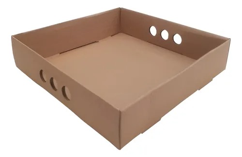 BANDEJA 71 DESAYUNO CARTON 30x30 KRAFT