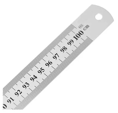 REGLA DE ACERO100CM