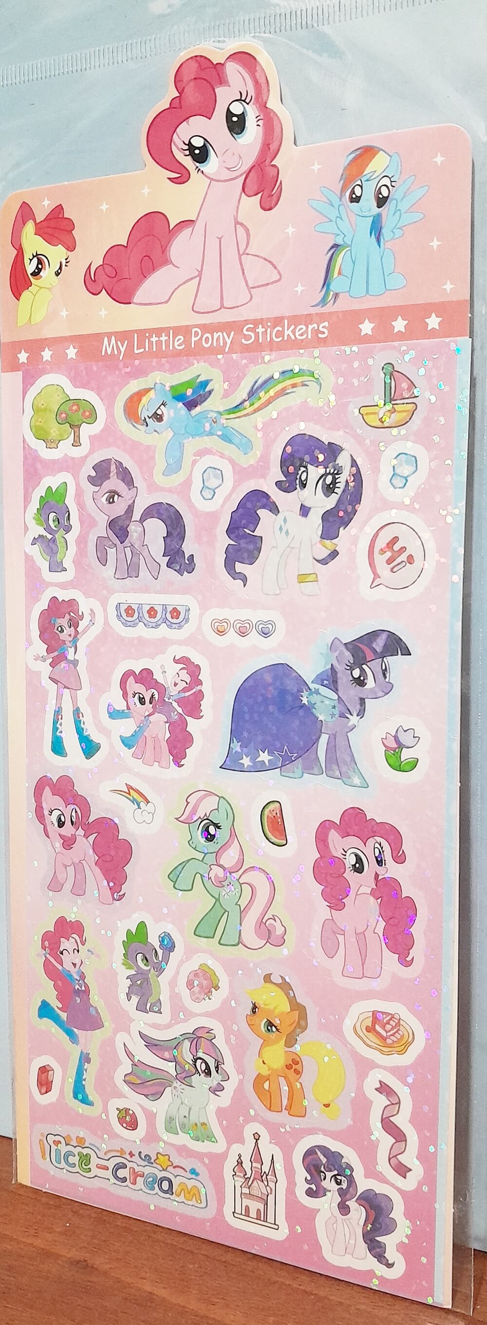 STICKERS HOLOGRAFICO PONY