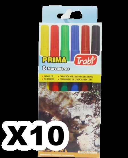 FIBRA TRABI X  6 PRIMA PACK X10