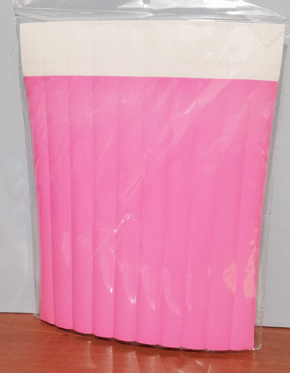 PULSERA BRAZALETE x100 FLUOR ROSA