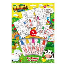 LIBRO COLOR KREKER LAMINAS +5 FIBRAS 911