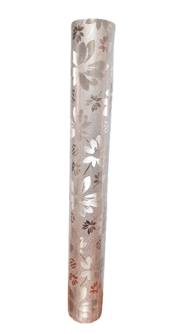 CONTACK GLITTER G1030 FLORES PLATEADO