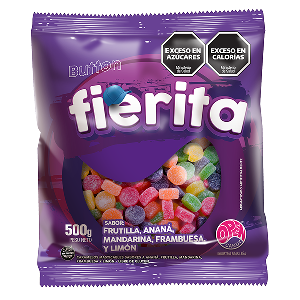 GOMITA FIERITA x500gr BUTTON