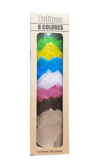TULIPAS x200 MULTICOLOR MOLDPACK