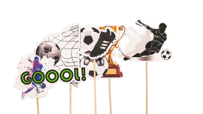 CAKE TOPPER PERSONAJES FUTBOL