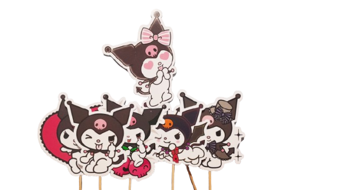 CAKE TOPPER PERSONAJES KUROMI