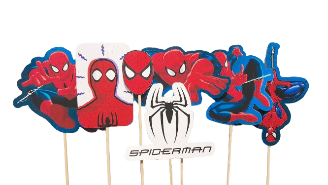 CAKE TOPPER PERSONAJES HOMBRE ARAÑA