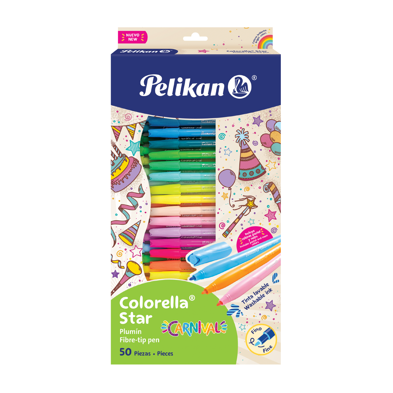 FIBRA PELIKAN X50 COLORELLA