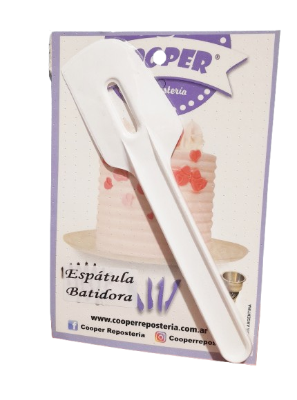 ESPATULA BATIDORA PLASTICA COOPER