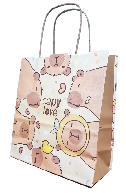 BOLSA C/CORDON 18X20X8 CAPIBARA