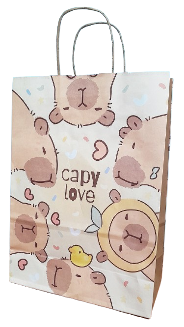 BOLSA C/CORDON 22x30 CAPIBARA