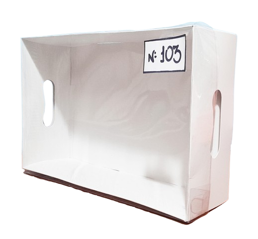 CAJA 103 DE TORTA 26x17x8 C/ACETATO