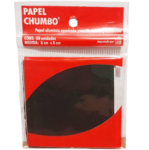 PAPEL BOMBONES LISO NEGRO x50u