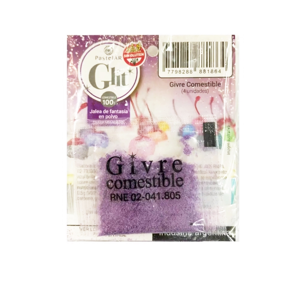 BRILLANTINA COMESTIBLE VIOLETA x 4 WEB