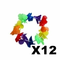 CORONA/PULSERA HAWAIANO FLUOR x12 WEB