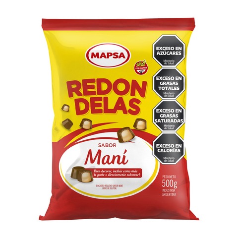 CHOCOLATE BOMBON MAPSA x 1/2 KG MANI