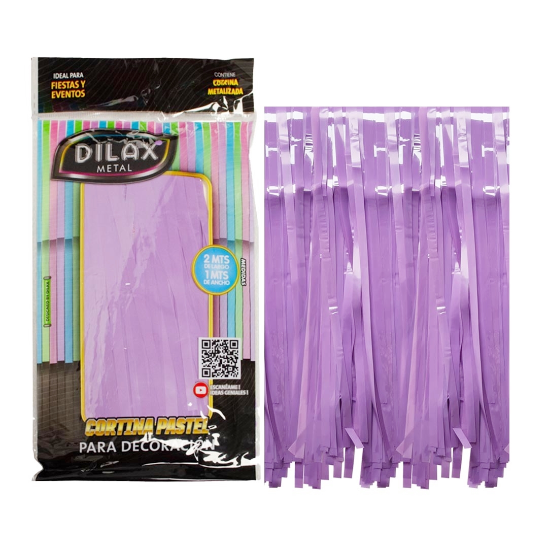 CORTINA DILAX PASTEL LILA