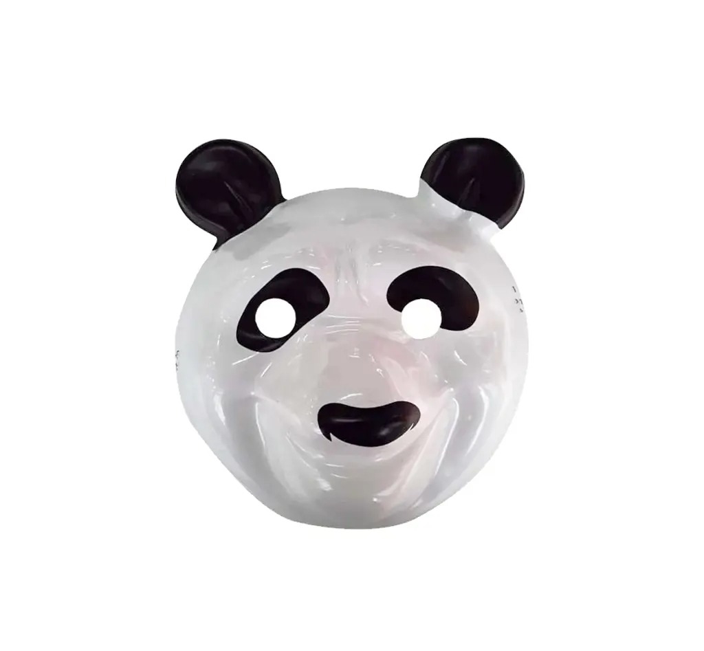 CARETA PLASTICA ANIMAL PANDA