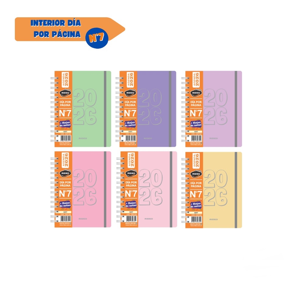 AGENDA Nº7 DIA X DIA SOFT