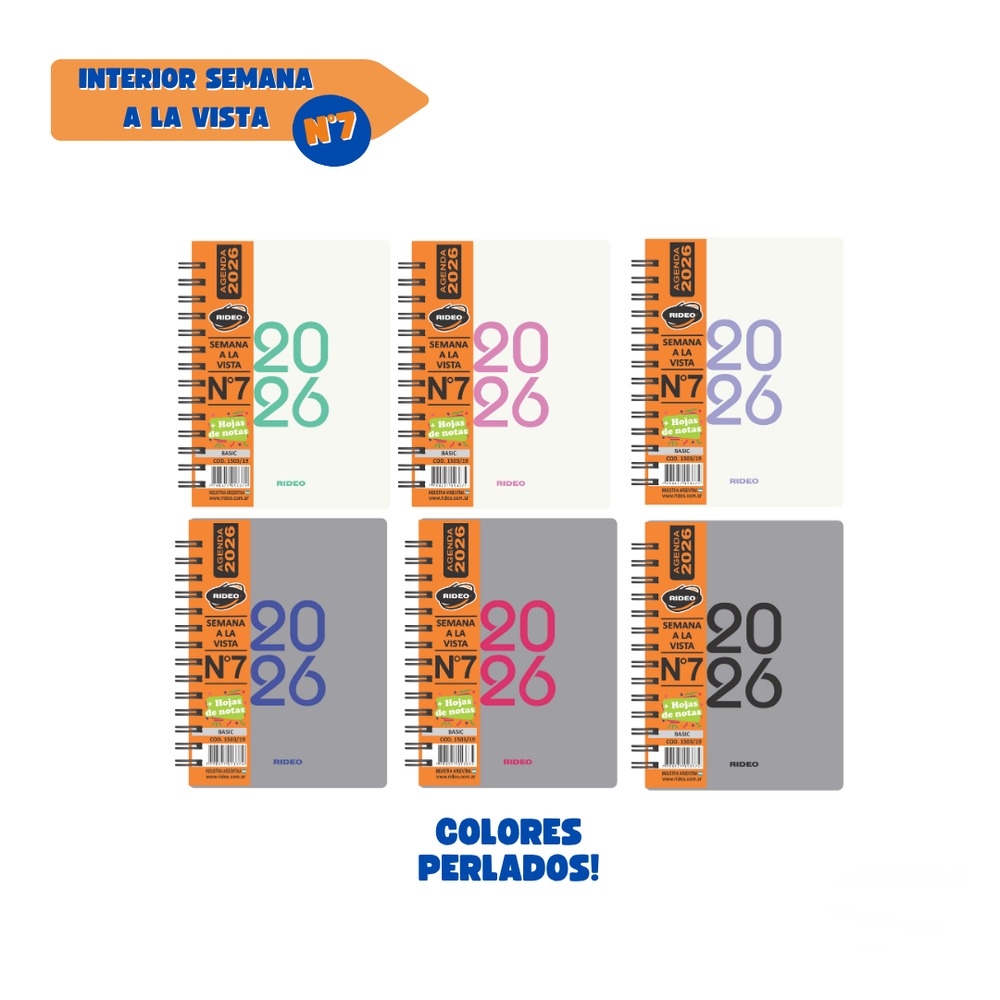 AGENDA Nº7 SEMANAL BASIC