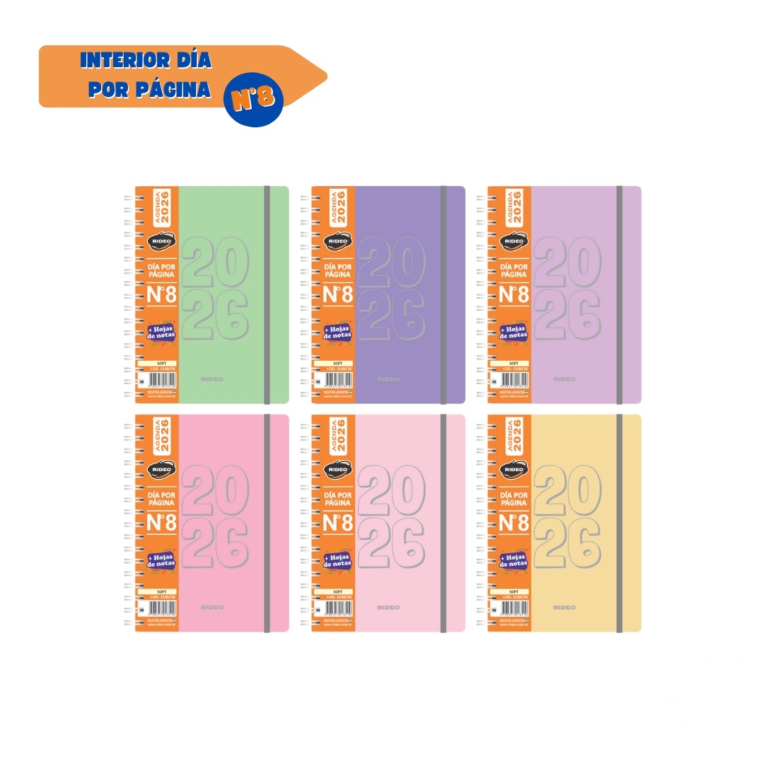 AGENDA Nº8 DIA X DIA SOFT