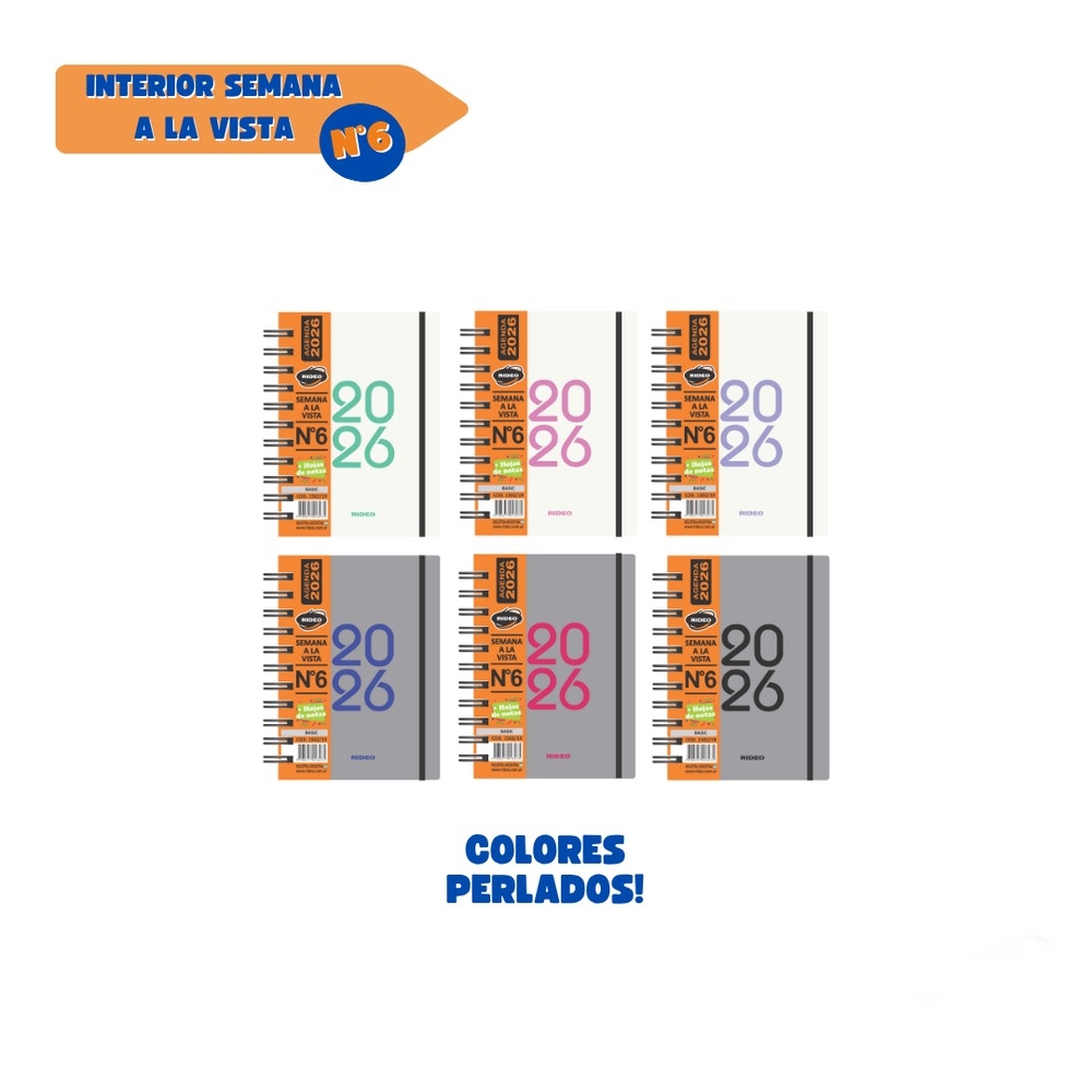 AGENDA Nº6 SEMANAL BASIC
