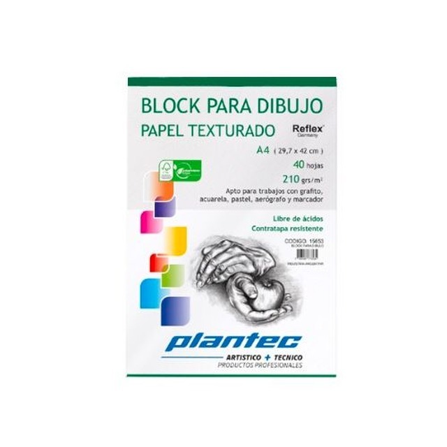 BLOCK DIBUJO A4 PLANTX210GR 40H 15672