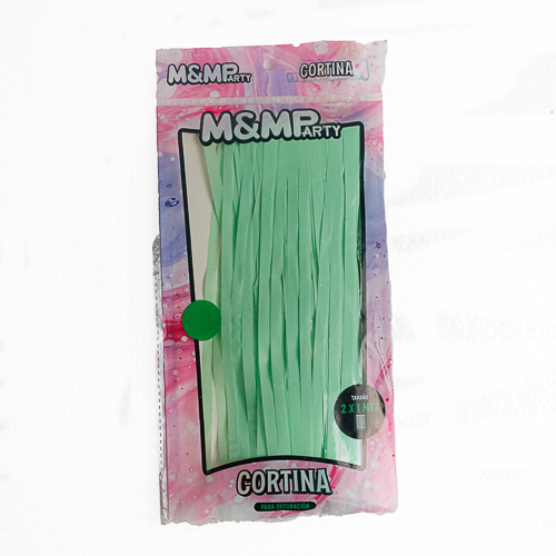CORTINA PASTEL VERDE MM18-02