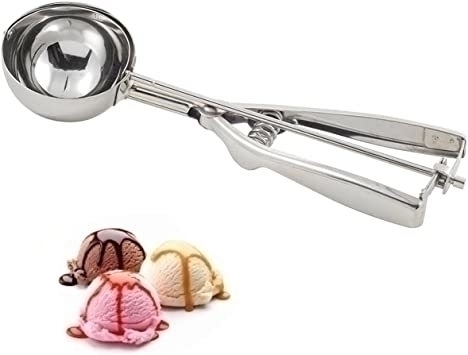 CUCHARA PARA HELADO BOLITA INOXIDABLE