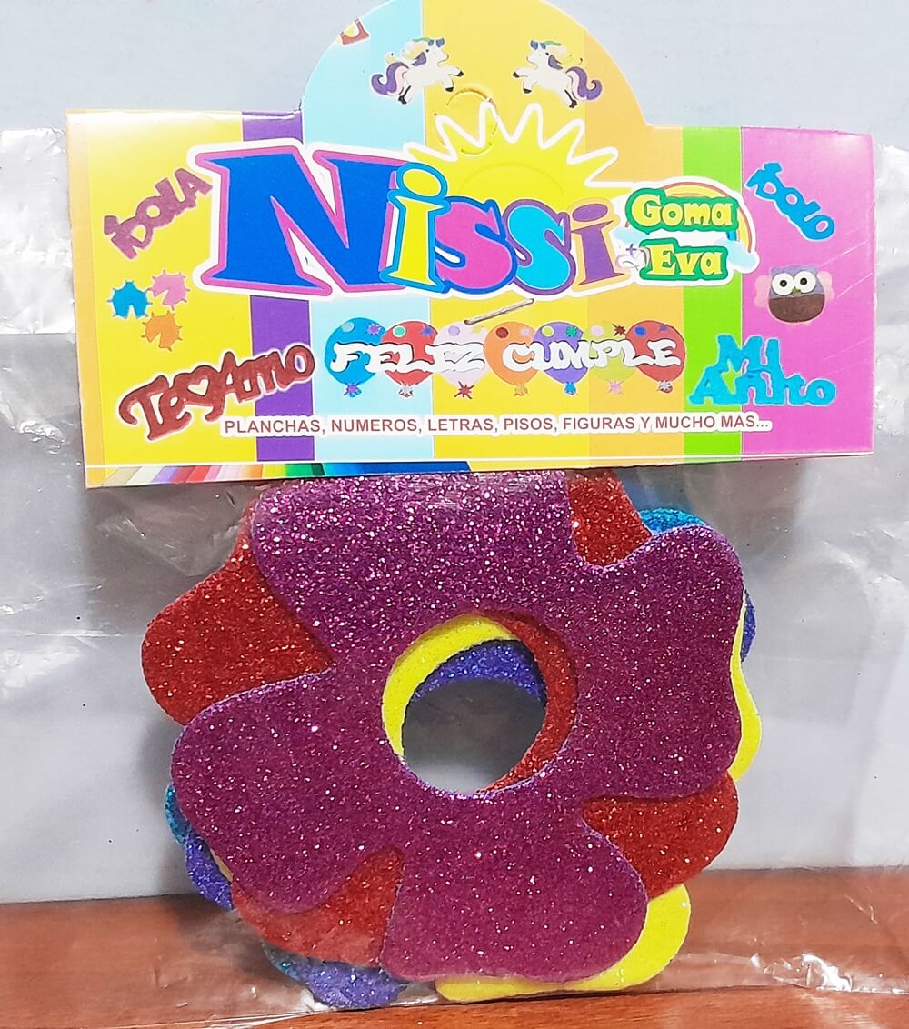 FORMITA GOMA EVA NISSI FLOR GIBRE GDEX5