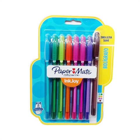 BOLIGRAFO COLOR X8 PAPERMATE INKJOY100