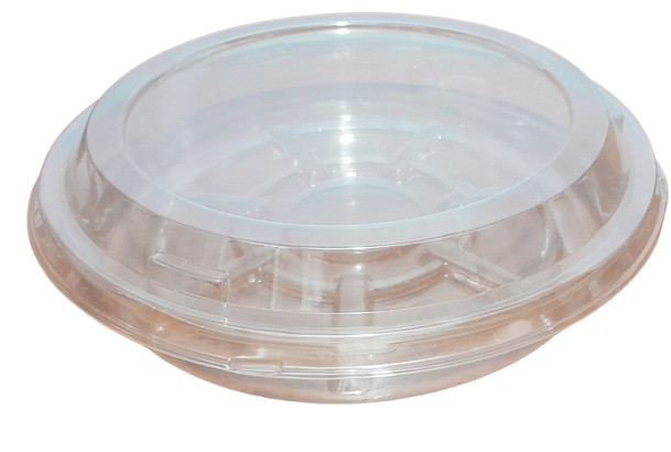 BANDEJA CONTENEDORA CON TAPA ALTA