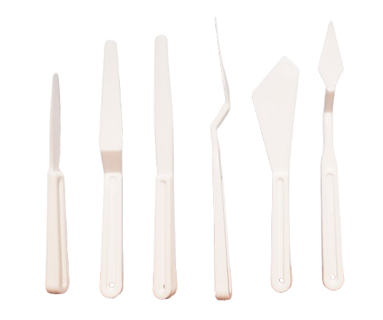 ESPATULAS PLASTICAS SET X6